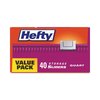 Hefty Slider Bags, 1 qt, 1.5 mil, 4.38" x 8.5", Clear, PK360 PAC R81240